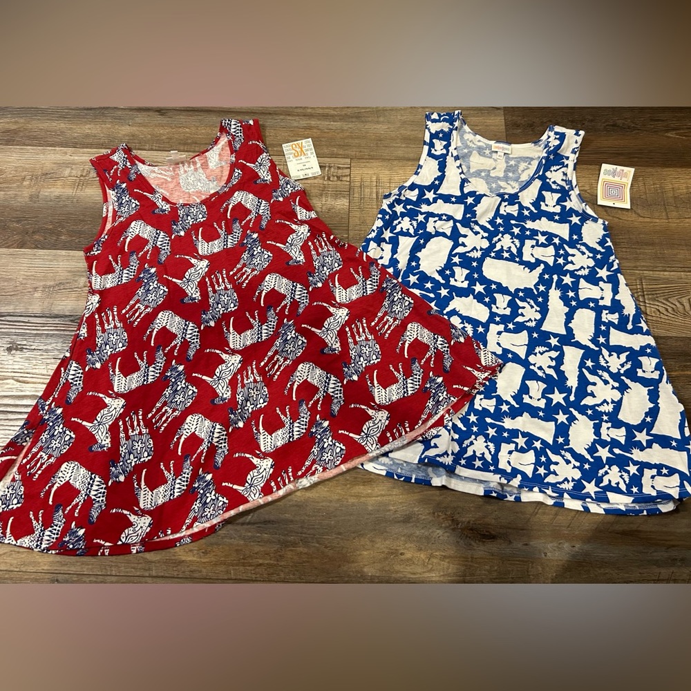 NWT lot of 2 Lularoe perfect tank XS